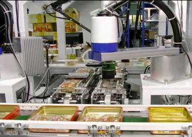 China Delta Parallelle Verbindingsrobot voor Autokoekje/Maancake die Verpakkings Hoge Efficiënt sorteren fabriek