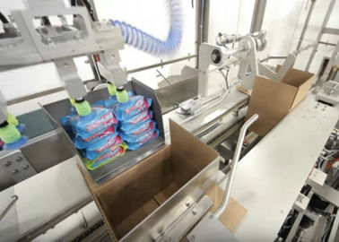China De Verpakkersmachine van het hoge snelheidsgeval voor Flessen/Blikkenplc Geprogrammeerde volledig Automatische Controle fabriek